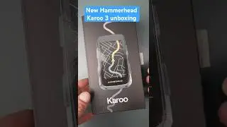 New Hammerhead Karoo 3 unboxing #shorts #bicycling #asmr #unboxing