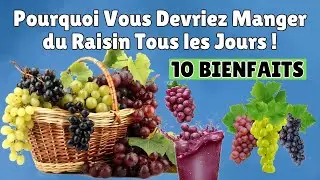 Pourquoi Vous Devriez Manger du Raisin Tous les Jours ! 10 bienfaits incroyables