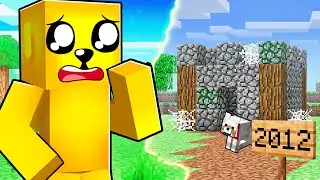 Našel jsem můj 13 LET STARÝ SVĚT v Minecraftu...😢