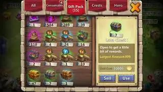 Castle Clash | Chest Opening, 47 lucky chests
