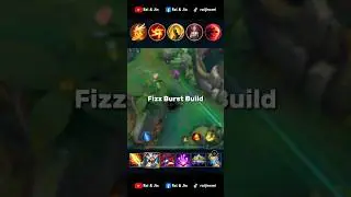 Fizz Burst Build #reiandjin #leagueoflegends #gaming #wildrift #shorts