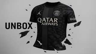 PSG football THIRD kit 2023/2024 (Drif-Fit ADV) Unboxing & Review - ASMR