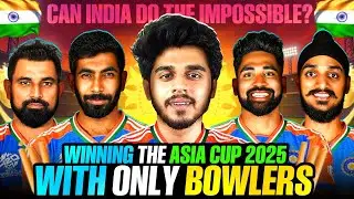 Winning ASIA CUP 2025 With Only Bowlers 😲(Part 1) Real Cricket Swipe