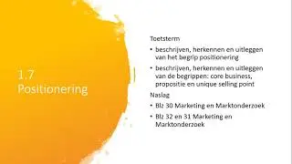 Uitleg onderwerp 1 CM