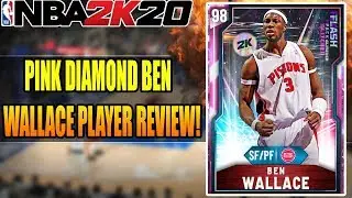 HIDDEN GALAXY OPAL! | GLITCHED PINK DIAMOND BEN WALLACE PLAYER REVIEW! | NBA 2k20 MyTeam Gameplay