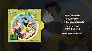 Walt Disney's Snow White and the Seven Dwarfs, told by Annette (ST-3906) | Vintage Disney Vinyl