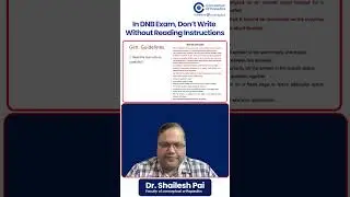 Don't Make This DNB Exam MISTAKE Read Instructions First | Dr. Shailesh Pai | Conceptual Orthopedics