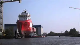 Launching Yard no.848, M.V. Kroonborg