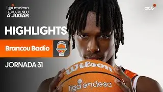 BRANCOU BADIO, desatado en el ataque del Valencia Basket | Liga Endesa 2024-25