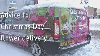 Christmas Day flowers delivery and inspiration - Marshall's Florist, Chorley, UK