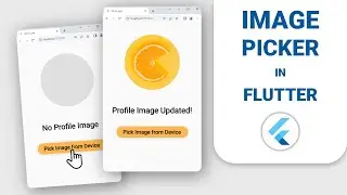 📱💻 Pick Images from Device Storage using Image Picker package in Flutter.