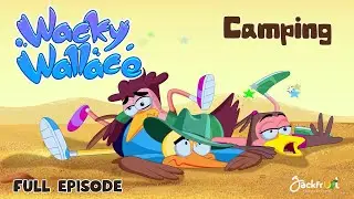 WACKY WALLACE - Camping | Only on YouTube | Cartoon for Kids | Animation Show #wackywallace
