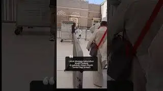 Thousands of Plastic Bags at the Prophet's Mosque