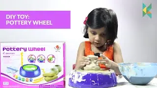 Imaginative Arts POTTERY WHEEL Game, Learn How to  Educational Toy (DIY Pottery Wheel) Kids Channel