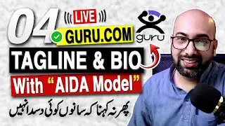How To Add Tagline, Bio, Work Terms, and Attachments in Your Guru Profile Using AIDA Model