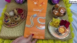Rakhabandhan | Gold Rakhi  Bhaiya Bhabi Rakhi | Silver Rakhi | Rakhi For Brother, Diamond Rakhi