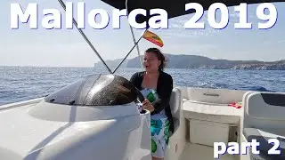 Майорка-первый опыт на лодке/Mallorca- first boat experience.