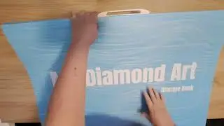 Unboxing The Ginormous A1 Storage Book 🩵  HOT MESS EXPRESS #unboxing #artdot #diamondpainting