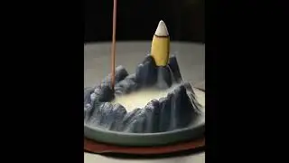 The most interesting gift in 2022, the backflow waterfall incense burner