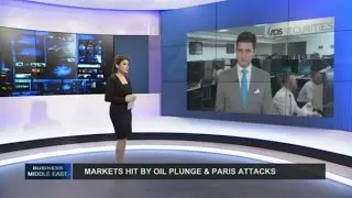 Markets feel blowback from Paris and global fears - Business Middle East
