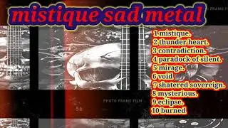 Sad metal 2025#sadmetal #music #rockandrollfullalbum #ballad