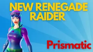 RENEGADE RAIDER PRISMATIC  FORTNITE (HXD) | NO KICK (WORKS IN GAME)