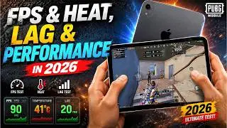 iPad mini 6 PUBG Mobile Test | FPS & Heat, Lag & Performance in 2026