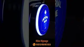 Round Lollipop Signage For your business | Display Flange | Lollipop Board in India | Slim Signage