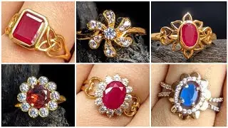 Latest gold ring design with price/ladies ring/dailywear rings /diamond ring design/seethaljewellery