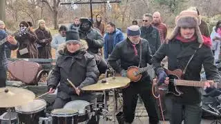 Get Back- John Lennon's 45th Memorial at Strawberry Fields NYC 