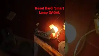 Reset Bardi Smart Lamp FAIL #bardi #smartlamp #reset #bardismarthome