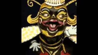 Queen Bee with Beehive! #2. Face paint art in motion. Artist James Kuhn.