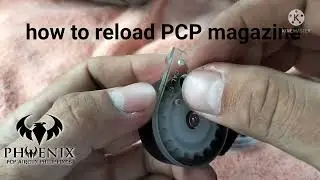 HOW TO RELOAD PCP AIRGUN MAGAZINE