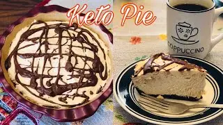 Keto &ldquo;REESE&rsquo;S&rdquo; Peanut Butter Pie| Perfect for the Holidays