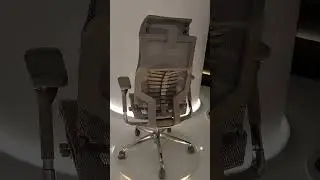 POFIT BIONIC 5D - сетчатое, ортопедическое кресло COMFORT WORKSPACE - PF-AG-HAM-5D