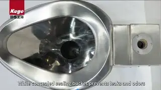 Stainless Steel Modern Design Widely Useds Toilet