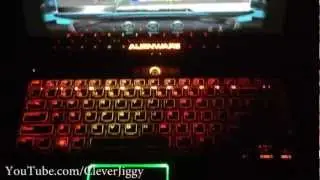 Alienware M14x Light Show