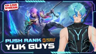 【MOBILE LEGEND】MENCOBA PUSH RANK DIRANKED BARENG VIEWERS