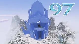 How To Build Elsa's Ice Castle In Minecraft #97 - Elsa And Anna Minecraft #frozen #minecraftbuilds