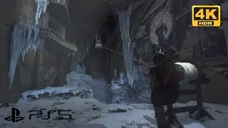 Rise of the Tomb Raider - Baba YAGA DLC - the first puzzle- PS5 | 4K 60FPS