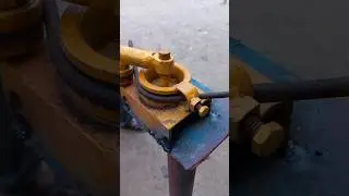 Round Bar Bending Techniques #shorts #tools