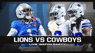 DETROIT LIONS VS. DALLAS COWBOYS LIVE WATCH PARTY | Thursday Night Football | December 4th, 2025