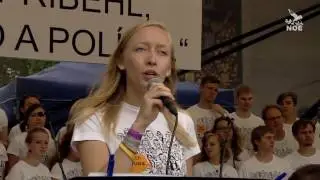 Ať srdce mé Tebe vídá - Schola brněnské mládeže, SDM Krakov 2016