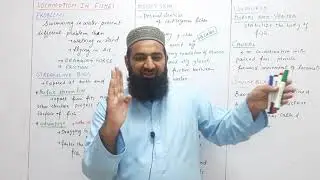 Biology Ch#16-Lecture#29 Locomtion in Fishes (F.Sc 2nd Year)