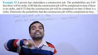Probability - Theorem of Total Probability & Bayes Theorem in Hindi(Lecture 8))