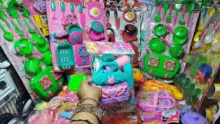 satisfying with Unboxing Cute pink Mini Kitchen Playset | Asmr toys