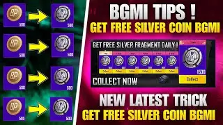 BGMI Tips! 😍 Get Free SILVER COIN in BGMI | How To Get Free Silver Fragment In Bgmi