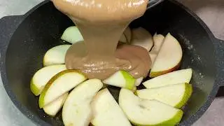 Das ber&uuml;hmte Birnendessert, das die Welt verr&uuml;ckt macht! Nur mit 1 Ei! Ohne Ofen!
