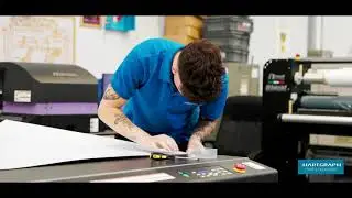 In-House Large-Format Printing at Hartgraph | Mimaki JFX200-2513EX Flatbed LED UV Printer in Action