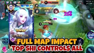 TOP CHINA SHI 😱 THE PLAYMAKING ROAMER | SMART ROTATIONS & TEAM CONTROL | HONOR OF KINGS